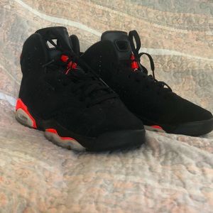 Infrared Jordan retro 6s